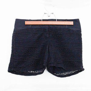 The Limited navy lace shorts